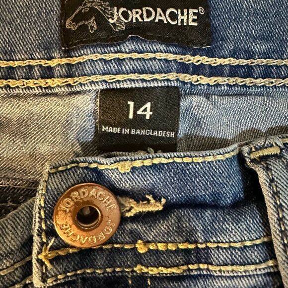 Jordache Size 13 Junior Patchwork - Picture 6 of 8